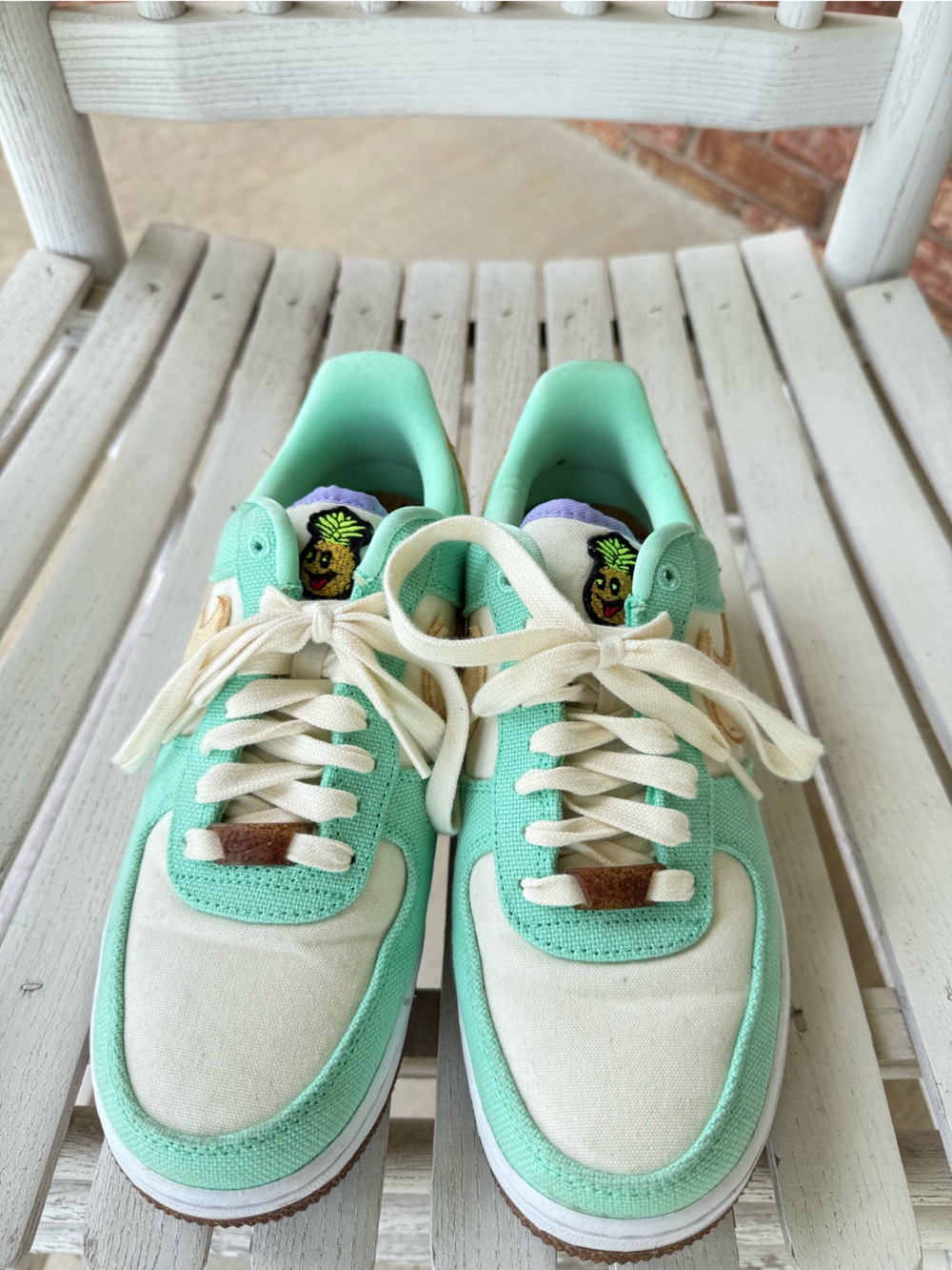 Nike Air Force 1 ‘07 pineapple